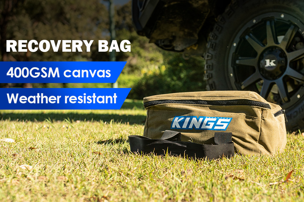 Adventure Kings Canvas Recovery Bag 400GSM 4x4 Offroad Carry Storage Heavy Duty eBay